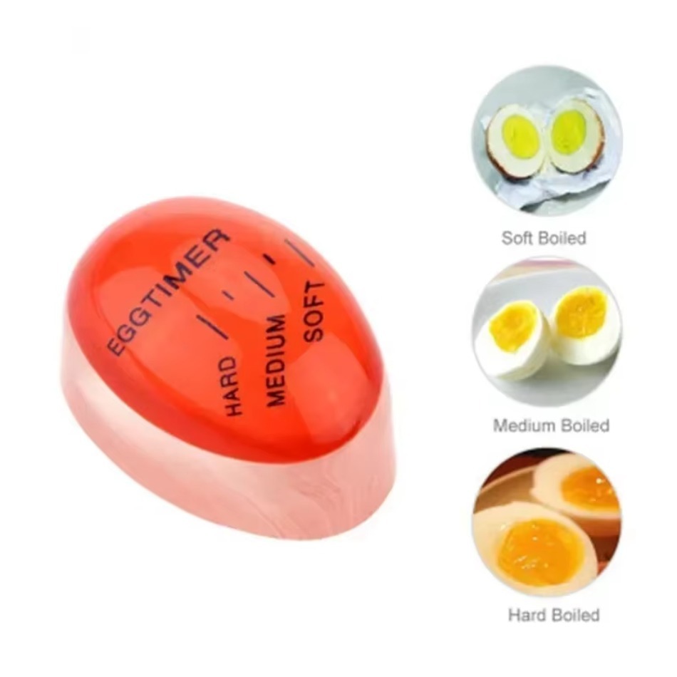 Kitchen Gadgets Everyone Needs - Yeniden Kullanılabilir Yumurta Pişirme Zamanlayıcısı 1