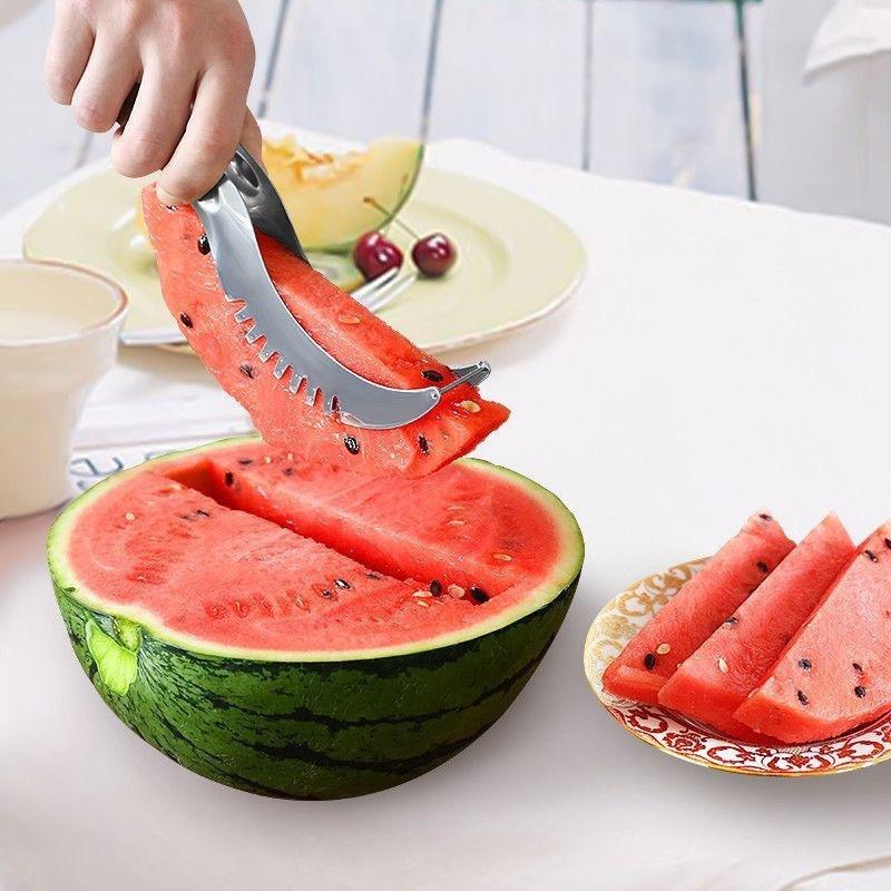 Watermelon Slicer Cutter - Paslanmaz Çelik Yel Değirmeni Şeklinde Karpuz