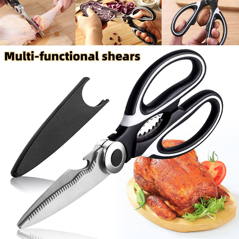 Kitchen Gadgets In Japan - Paslanmaz Çelik Makas Çok Fonksiyonlu Makas