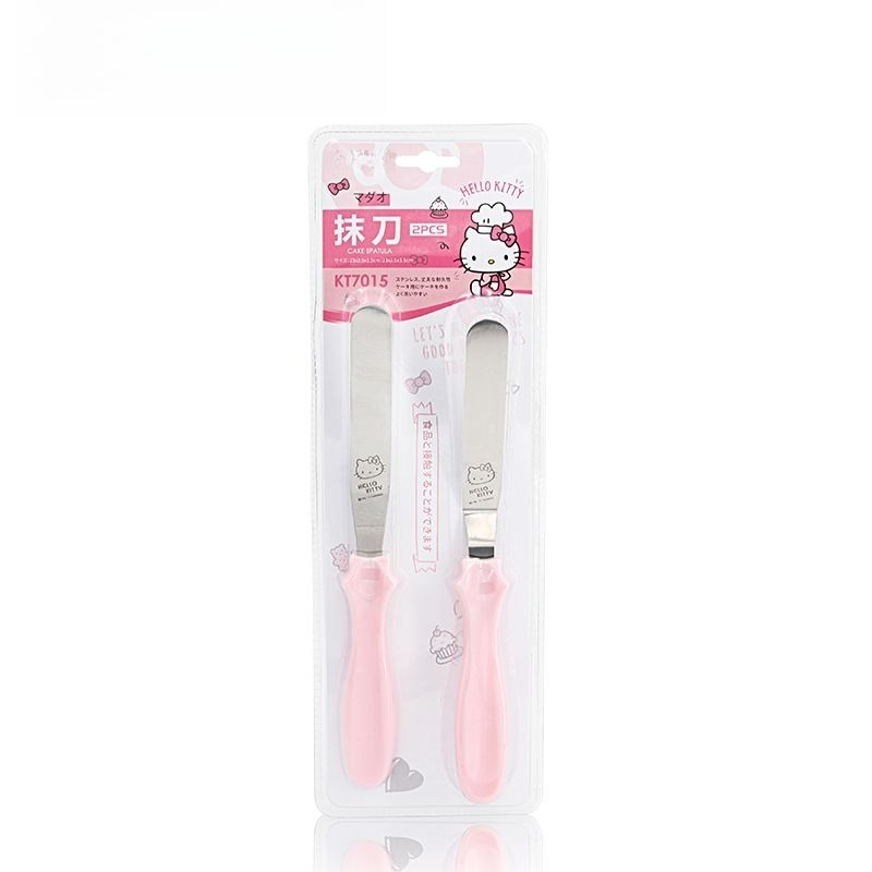 Kitchen Gadgets Set - Hello Kitty'den Esinlenilmiş Ofset Spatula Kawaii