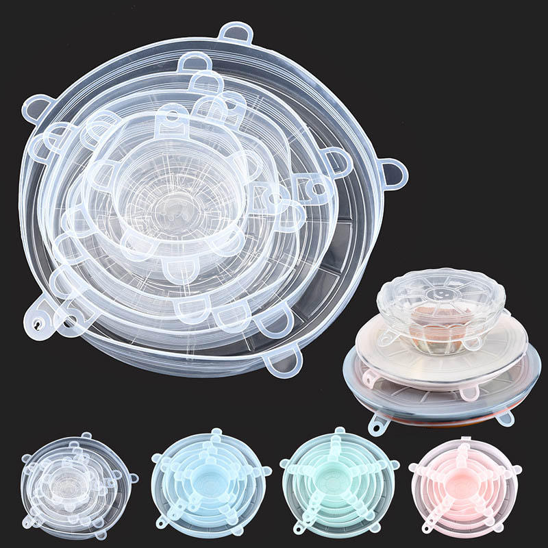 Kitchen Gadgets You Need - 6 adet mutfak evrensel aksesuarları silikon
