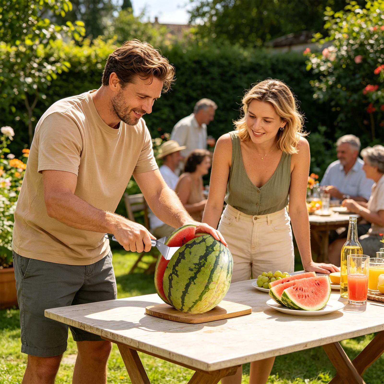 Paslanmaz Çelik Karpuz Dilimle - Watermelon Slicer Cutter incelemesi ve fiyatı