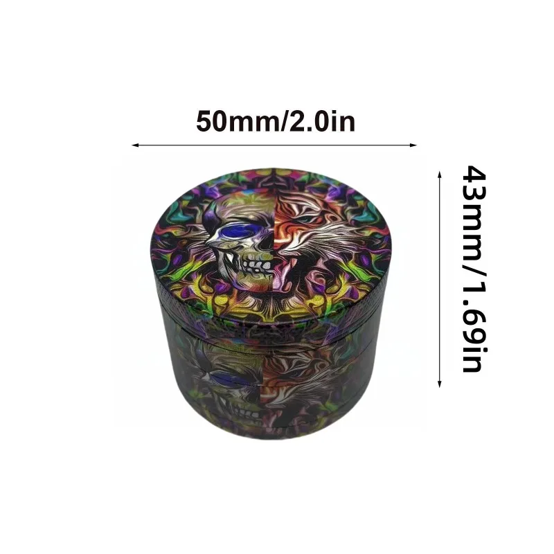 50mm Metal Kafatası Bitki Öğüt - Kitchen Gadgets Deals incelemesi ve fiyatı