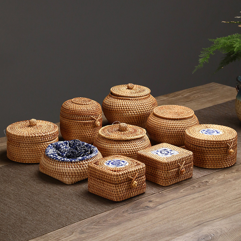 El dokuması Rattan saklama kap - Kitchen Gadgets In Japan incelemesi ve fiyatı