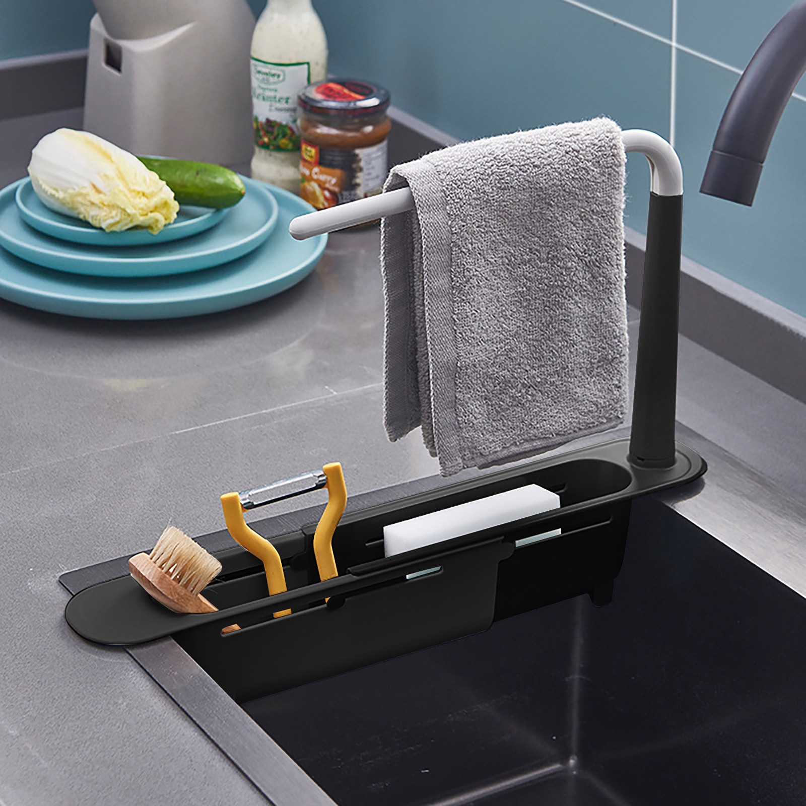 Elescopic lavabo raf süzgeç ra - Kitchen Gadgets Everyone Needs incelemesi ve fiyatı