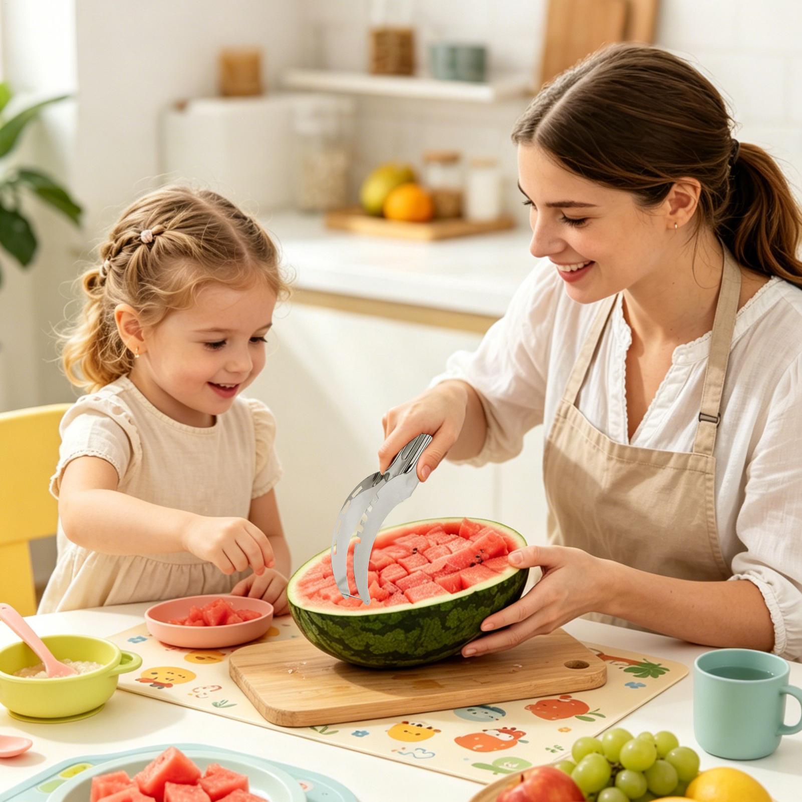 Kaymaz Saplı Ergonomik Mutfak  - Watermelon Slicer Cutter incelemesi ve fiyatı