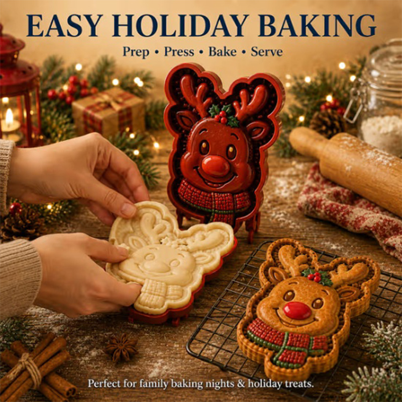 Noel Temalı Mini Pasta Kalıbı  - Kitchen Gadgets Set incelemesi ve fiyatı