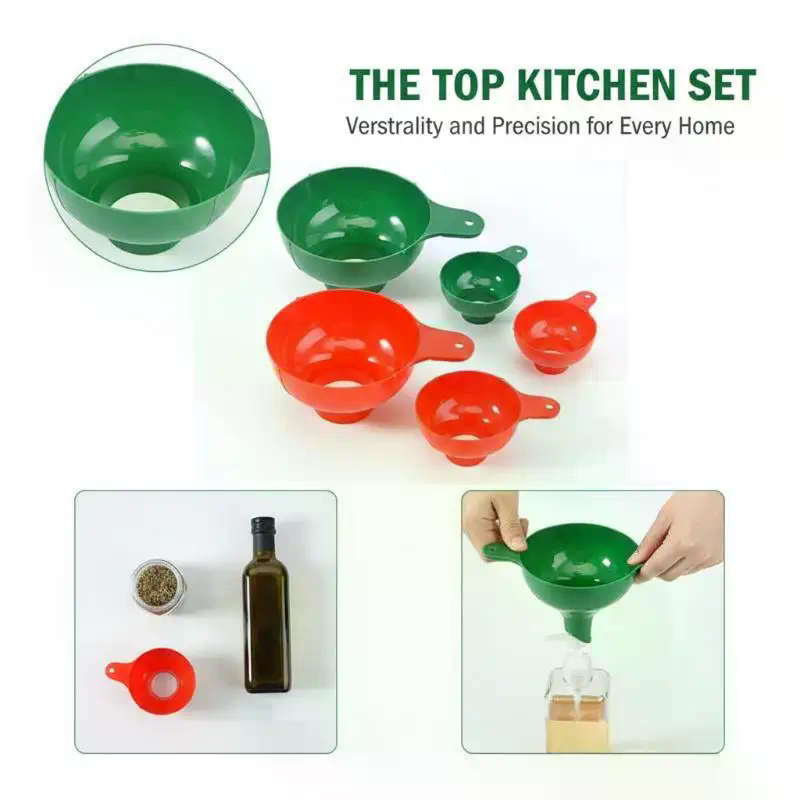 2 adet/takım Geniş Ağızlı Huni - Kitchen Gadgets Set incelemesi ve fiyatı